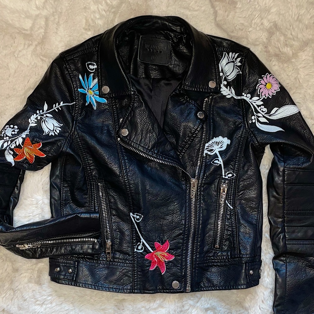 Stunning Vegan Leather Jacket